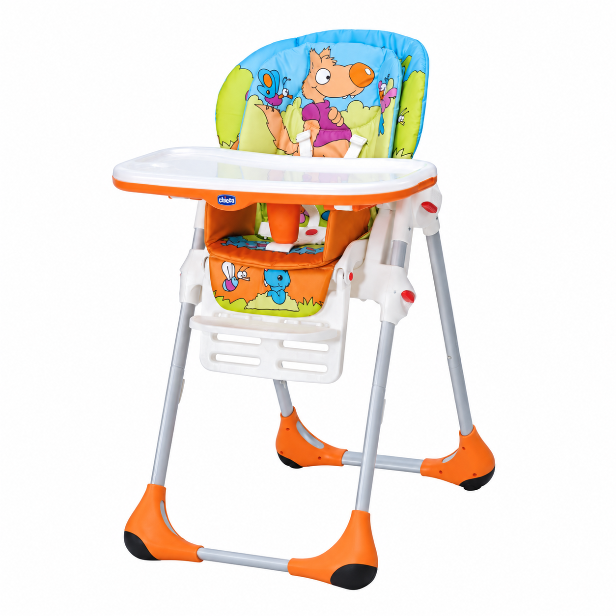 HIGH CHAIR CHICCO ORANGE