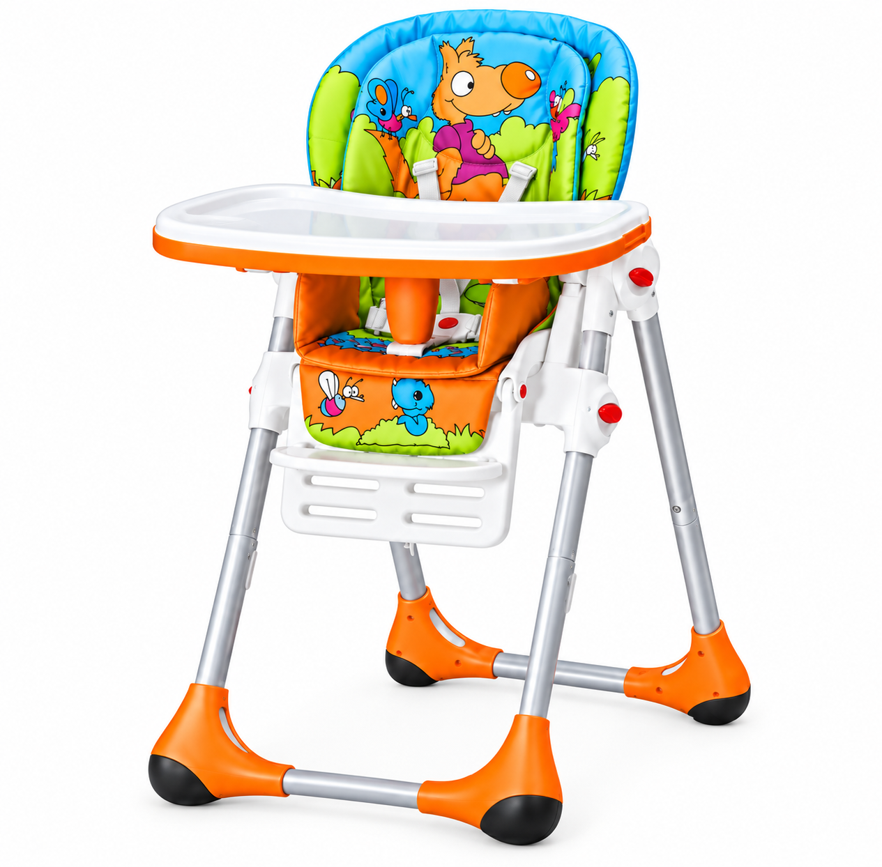 HIGH CHAIR CHICCO ORANGE