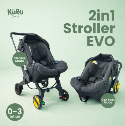 STROLLER KURU 2IN1